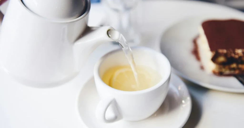 white tea and
