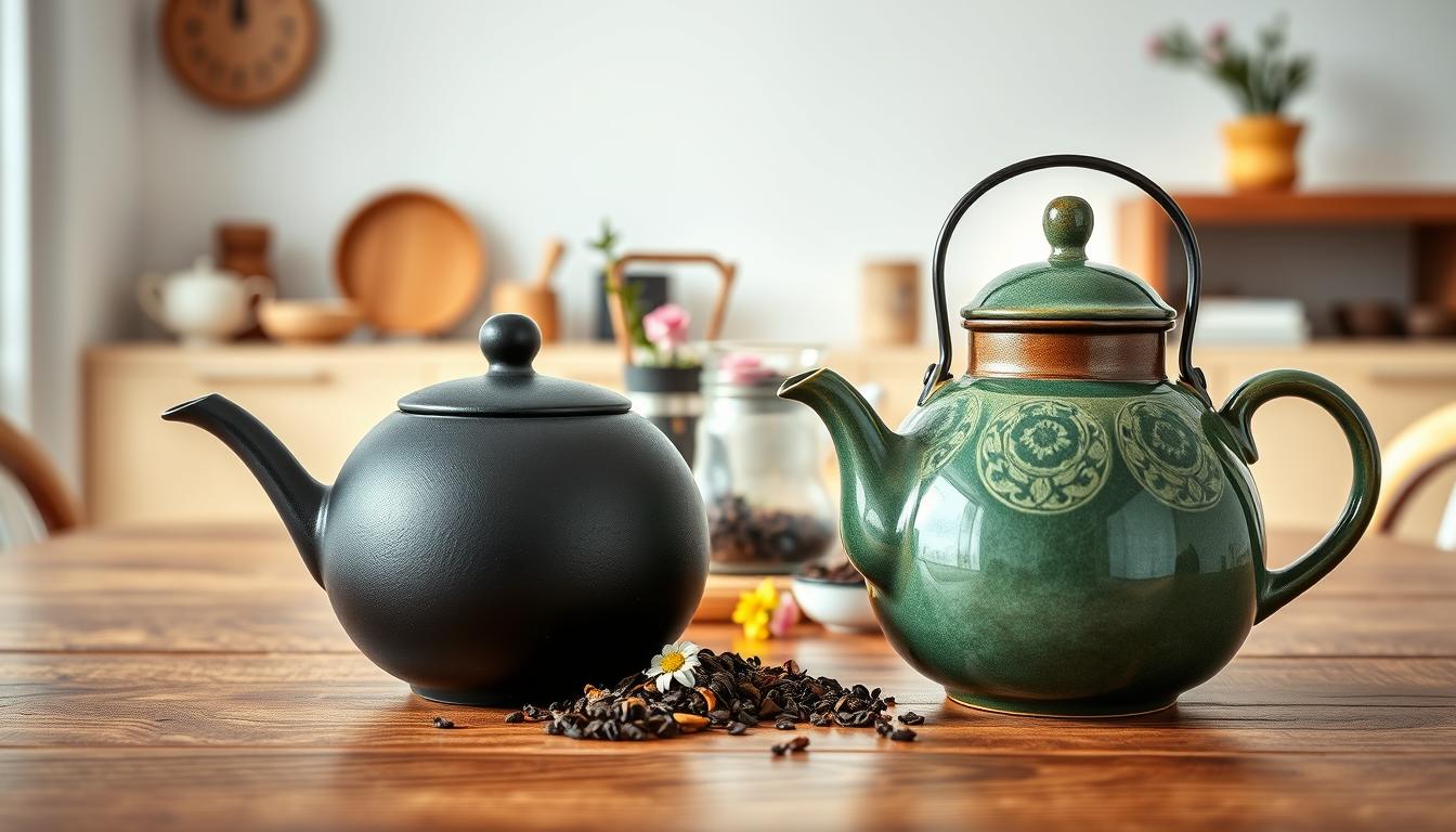 ceramic tea pot