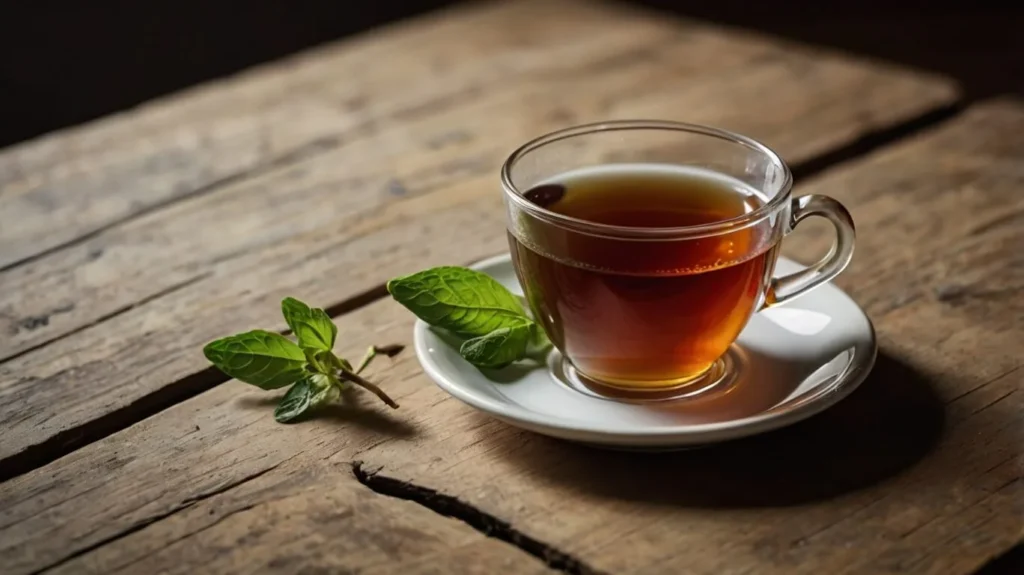 Does black tea have more caffeine than coffee